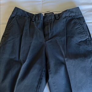 Lands' End Women Navy blue Chinos